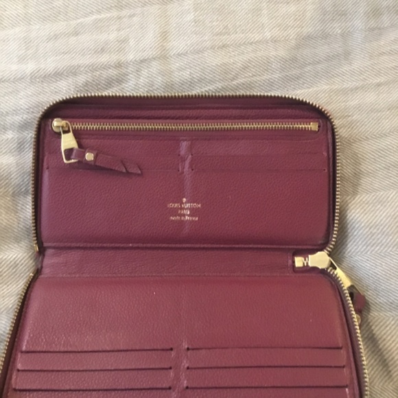 Authentic Louis Vuitton Empreinte Zip Wallet - Picture 6 of 6